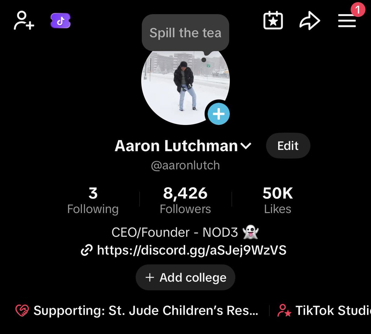aaronlutch's tweet photo. 50,000 likes 💓 https://t.co/Iulx8UJSHq