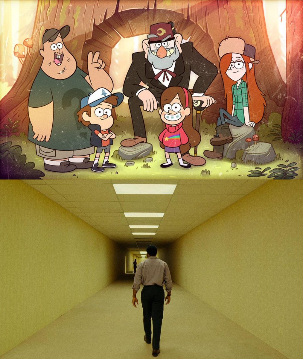 TheCartoonBase's tweet photo. Alex Hirsch and Kane Parsons in a new photo together.

The creator of Gravity Falls and the director of Backrooms. https://t.co/dcP0hhdEbh