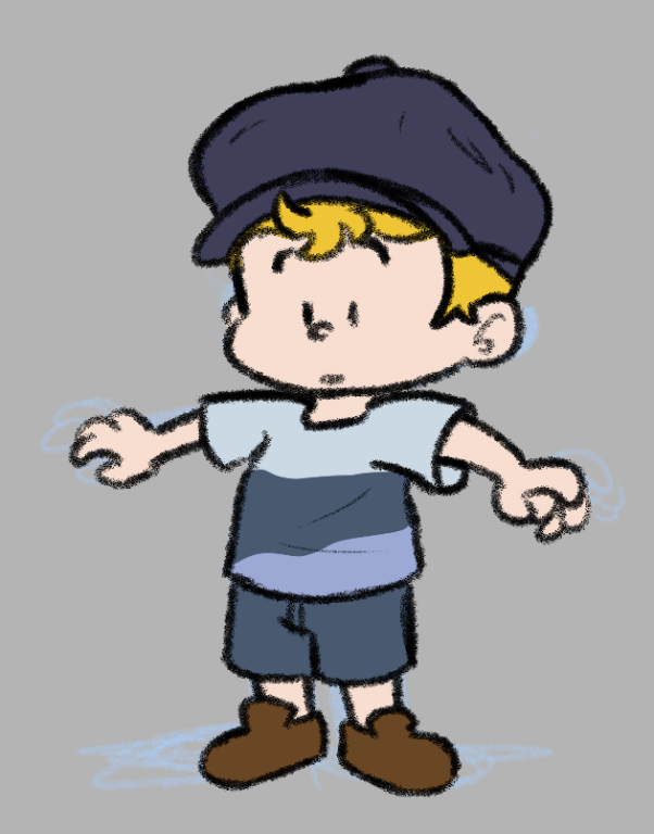 Brief_King_Gaz's tweet photo. I worry my throatussy is getting wrecked by illness.
In the meantime, take this drawing of a character named Barnum, surprised by how dripped out he is!
#sorethroat #cute #art #boy #adorable #OC #originalcharacterart #toon #cartoon #throatonfire https://t.co/pAXET4yM3B