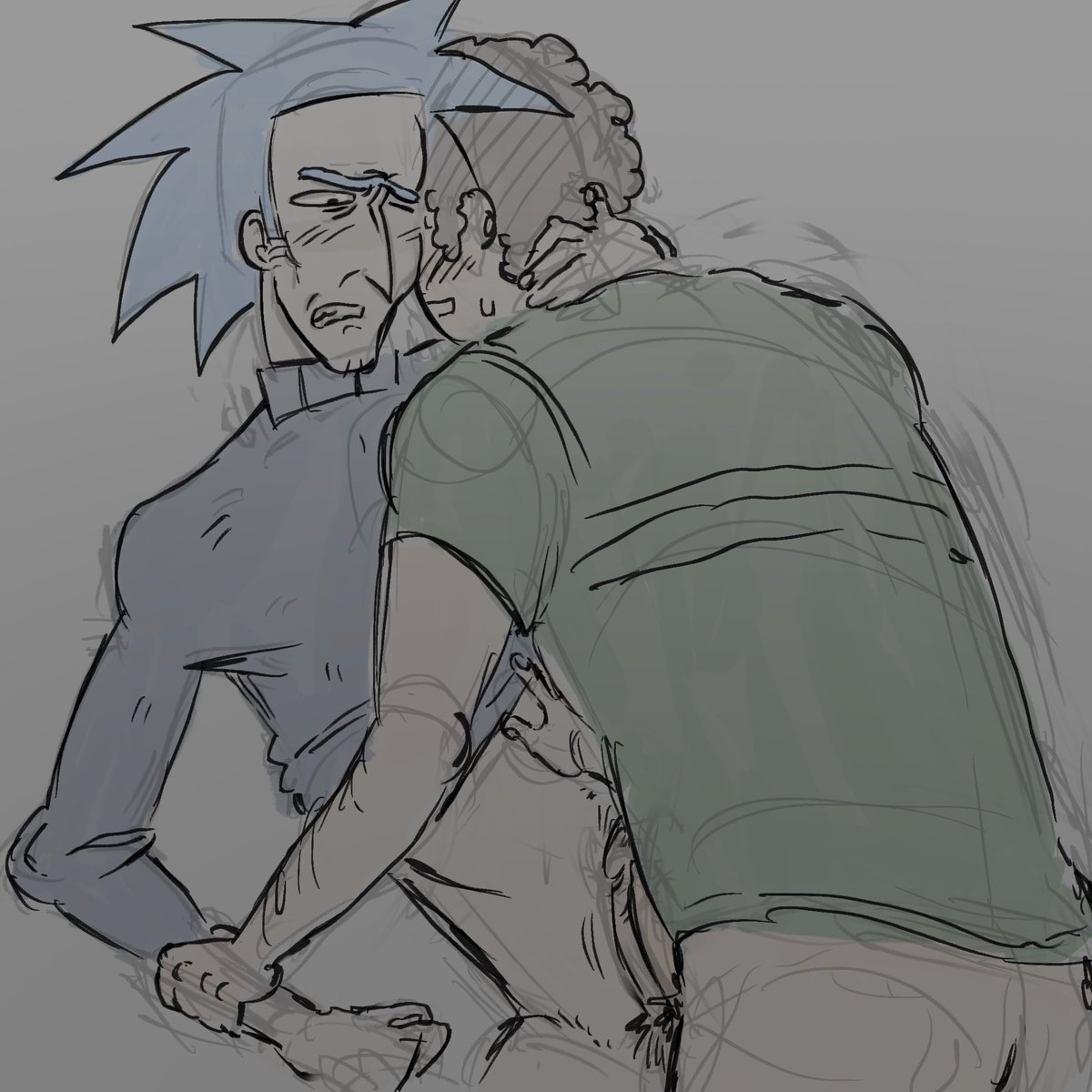 JerryGooner67's tweet photo. #rickandmorty #jerrick Jerry got a small dick btw Rick told me https://t.co/hWATvVvtok