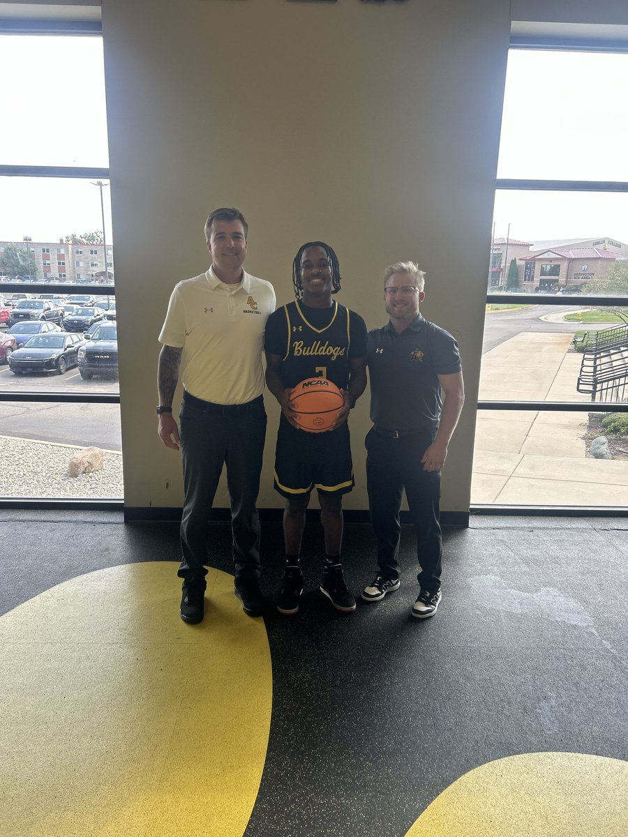 Tre3Parham's tweet photo. After a great visit and conversation with Coach Webster and @2323JDJD I am blessed to say I have received my First Offer from Adrian College. Go Bulldogs! https://t.co/83W38VivMM