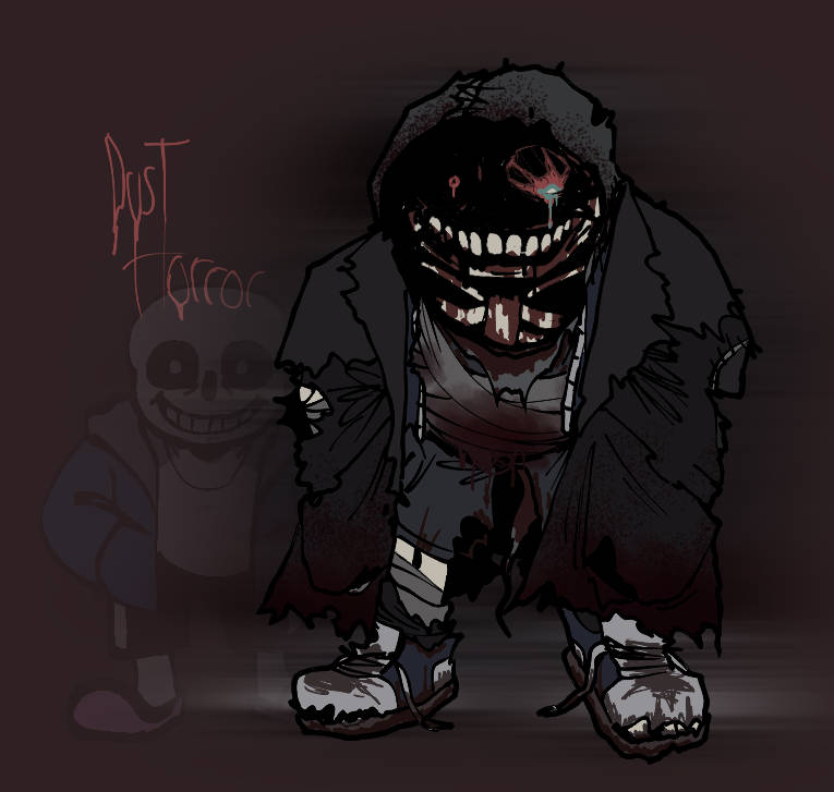 TadrianWilbourn's tweet photo. DustHorror take by Medi0creKing. the heatdeath of the core results in magic depleting. It makes Sans unstable now. His eye melts and pops from the power he has in him (His High Lv). https://t.co/Hw6al3ODV0