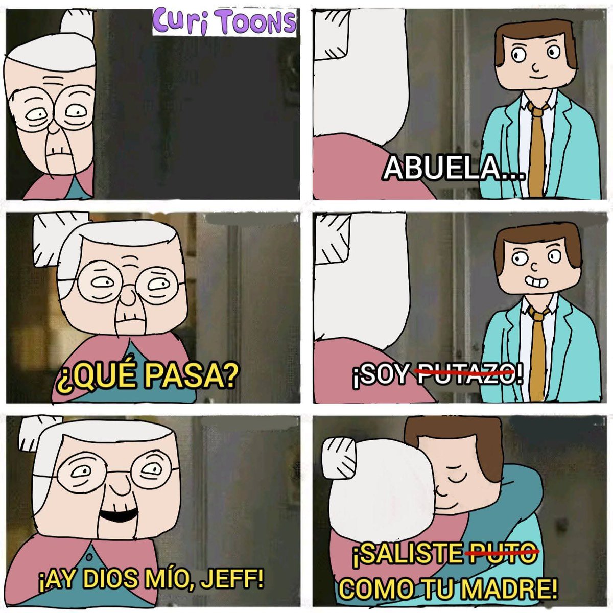 ToonsGrasa's tweet photo. El Jeff que araña
#Clarence https://t.co/db80dfiSiY