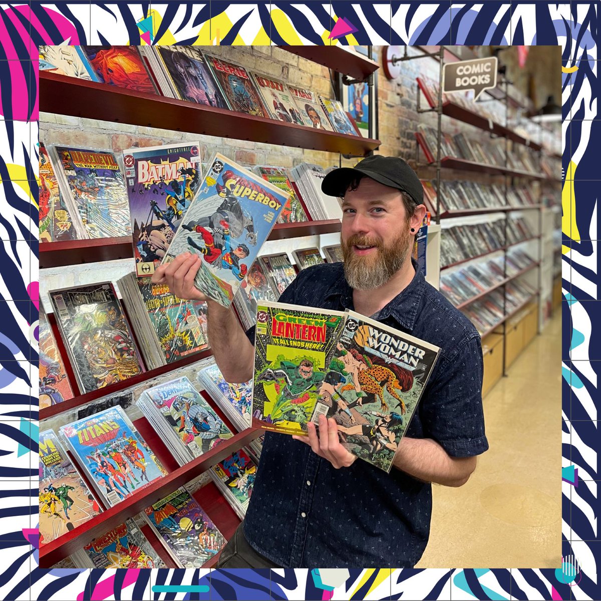 VaultOfMidnight's tweet photo. THE 90s ARE BACK, BABY!

In comic book form, that is... Coming soon to Vault Grand Rapids: full runs and big chunks of beloved 90s DC! Superman Returns! Steel! Green Lantern, Wonder Woman, Green Arrow, Knightfall Batman, Superboy, Amalgam, and a massive stack of Starman! 🤩 https://t.co/cYdfFjUAK2