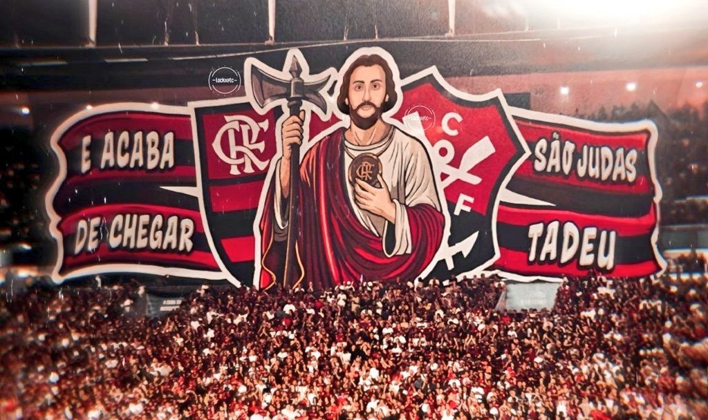 jhonathancrff's tweet photo. O SENHOR, ele é FLAMENGO e FLAMENGO eu também sou. Ele é da RAÇA, eu também sou, da RAÇA do MENGO 🔴⚫️ https://t.co/xVgkURg20e