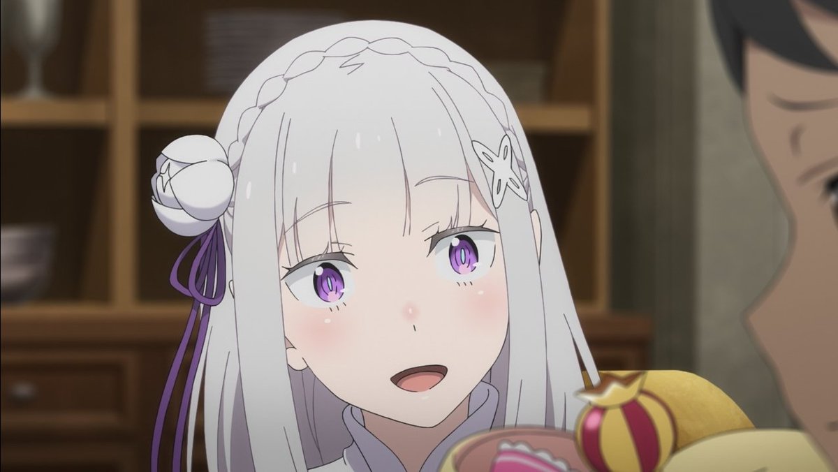 BraianlocoAlt_'s tweet photo. Como Emilia queda feliz de que Subaru diga que dijo una palabra anticuada 😭😭😭 https://t.co/4b5YdGI23W