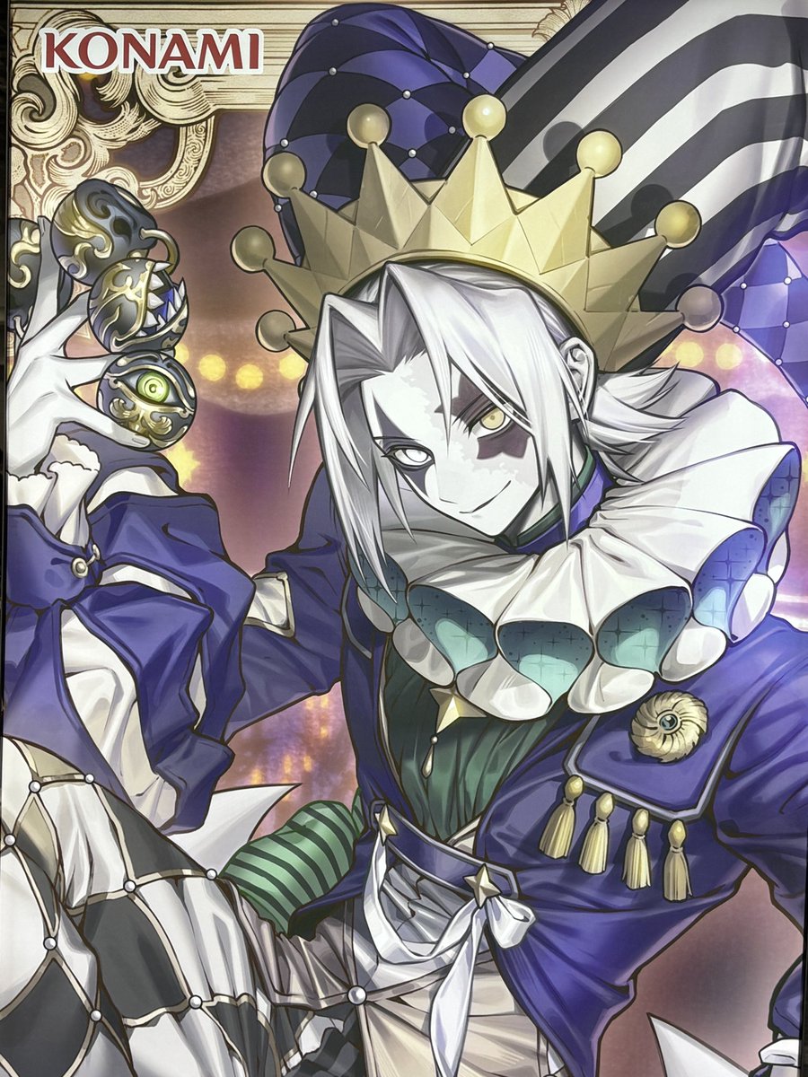 magica_1010's tweet photo. 遊戯王OCGにはイケメンが足りないってポスト見たんだけどブラマジもカオソルもイケメン枠だろうが。あと最近界隈外からもクッソ話題になった道化の一座ホワイトフェイスを知らんのかい https://t.co/RgsHCKnERI