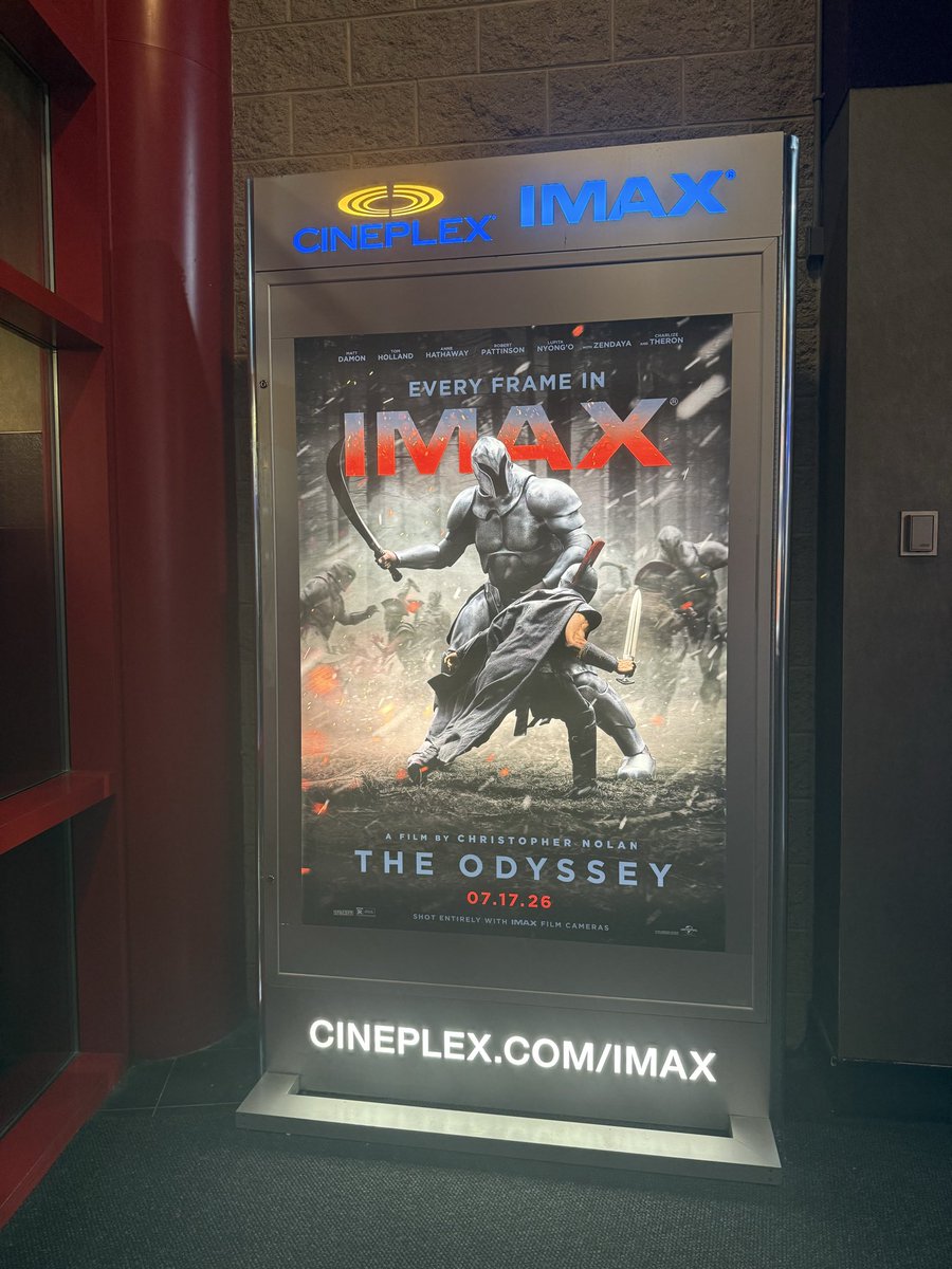 photu1234's tweet photo. actually watched the odyssey as nolan intended 🌝 https://t.co/JhGuZCoOzE