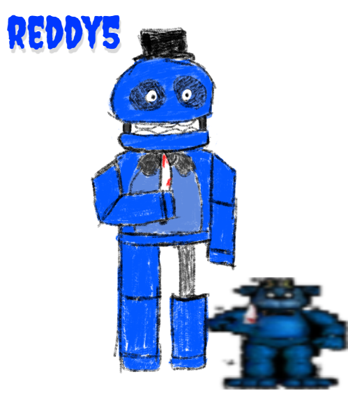 kingadamhe's tweet photo. @TheAxolotlSun this is my #RegretevatorHalloween suggestion for the character reddy😁 https://t.co/sieKvVGBD4