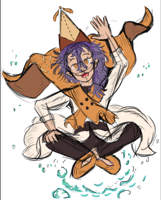 Pedrin_uwu's tweet photo. personagem que desenhei pra um rpg de witch hat atelier que eu vou mestrar ^^

(esse é de um dos players) https://t.co/FSHLXkN8GF