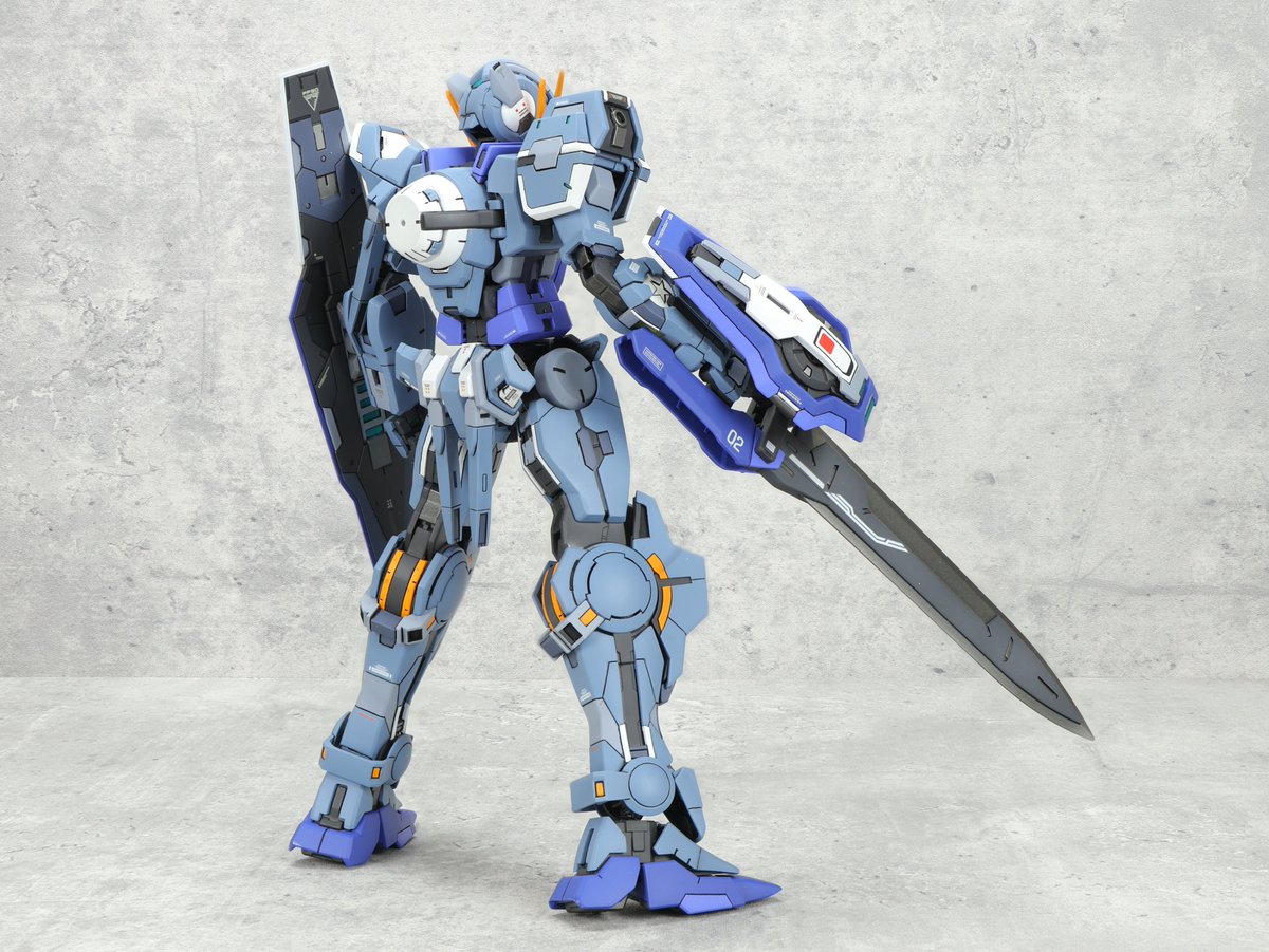CiervoKim's tweet photo. Here's a custom build/commission work of mine inspired from @EA_Gunpla's work https://t.co/xlNf3PaNnC