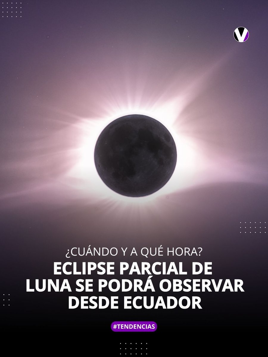 revistavistazo's tweet photo. 🌓 Los ecuatorianos podrán ser testigos de un eclipse parcial de la #Luna, si es que las condiciones climáticas lo permiten. Aquí te contamos todo lo que debes saber: https://t.co/fWEVC4ZG2M https://t.co/Z6MRof6whT