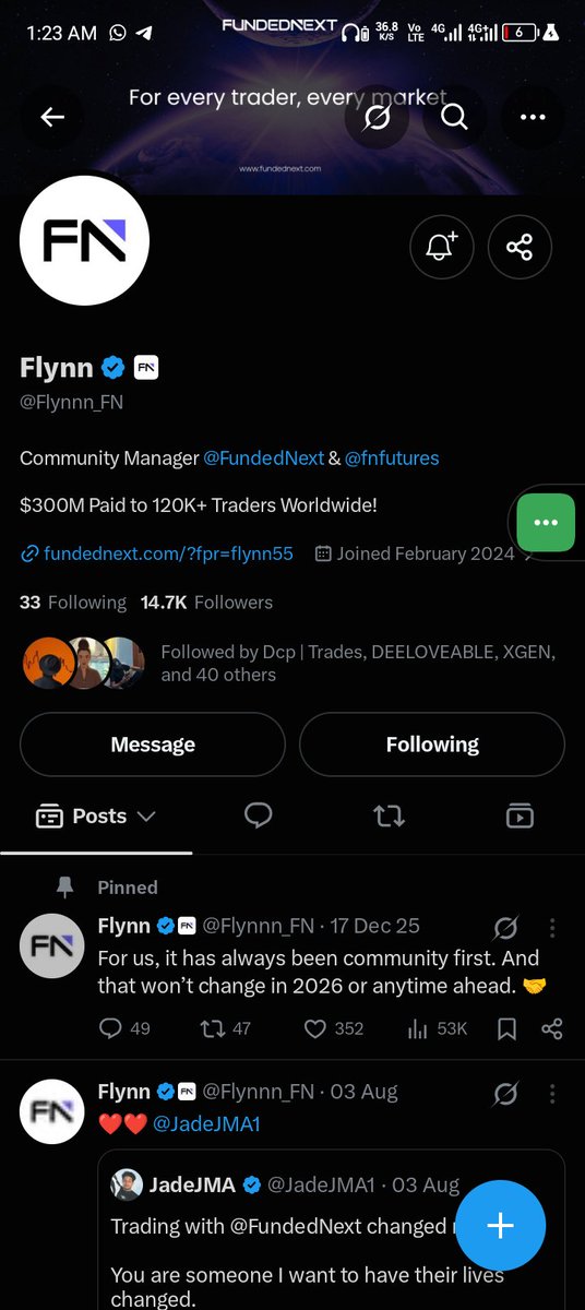bestcrypto09's tweet photo. @liquiditykillr @FundedNext @Galib_FN @Flynnn_FN @Aeroonfx All Process Done ✅ 
Followed all Accounts ✅
Liked n Reposted ✅
All Screenshots Attached ✅

Check this out...
@heis_fxraiden, @defiarcanist, @carltemples https://t.co/fY9oimSmNr