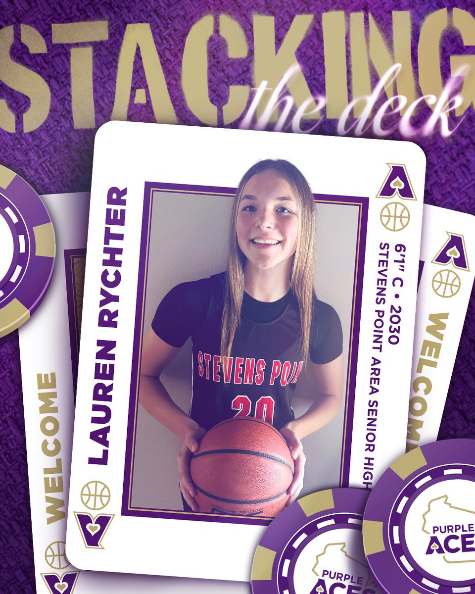LaurenRychter's tweet photo. I’m very excited for this new opportunity! Can’t wait to get to work. 🏀❤️
@PurpleAcesWI @3SSBGCircuit 
@adidasHoops https://t.co/0xAfY5tv4E