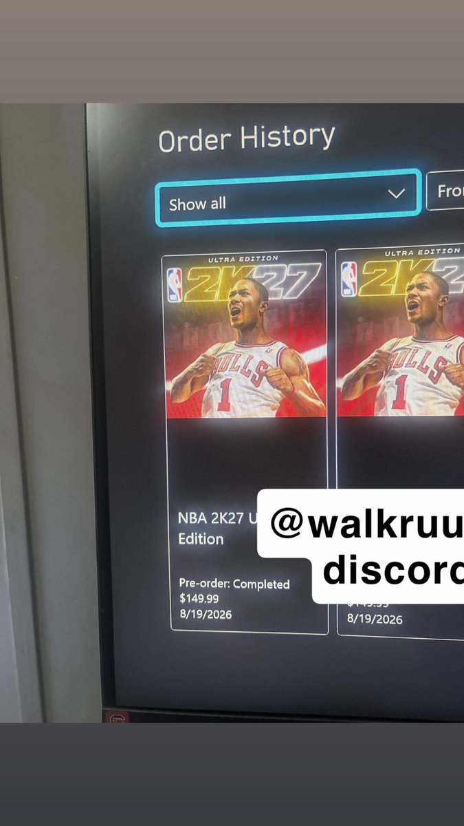 xoticashes's tweet photo. Lmk if yall need 2k any edition half off🫡🦉everything completed nothing pending. Over 30 vouches 🫡🫡50% off 60% off if you have crypto. Join either discord to see vouches and make a ticket #nba2k27 #nba2kpreorder https://t.co/8xp8r7rbyI https://t.co/jGHiGB6WqO https://t.co/W5SvzQYHpl