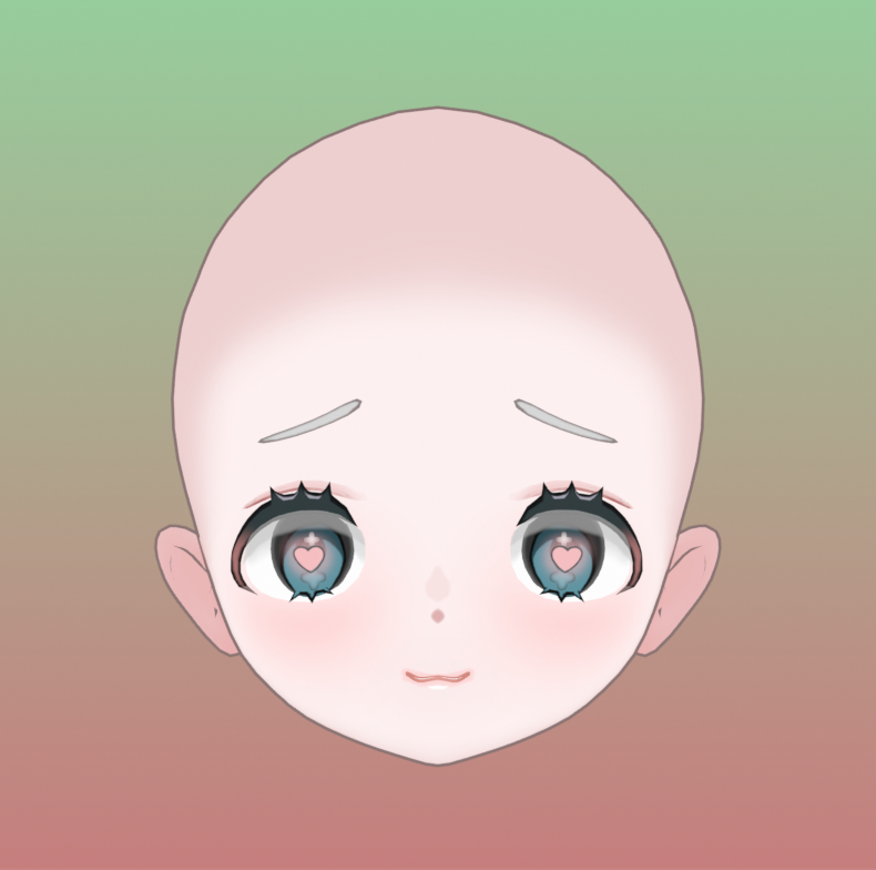 achu0305's tweet photo. おはよう朝活でございます！

ぽっ☺のあるときないとき～

あきらめないでよかった
ある方がかわいいもんね

#blender https://t.co/czSFp4b7hs
