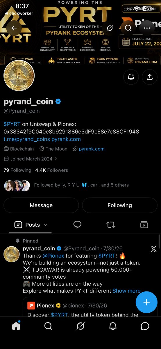 minchinnwan's tweet photo. @AFCryptoX @yzeully @Pyrand_coin https://t.co/rCjYtpAVVE
