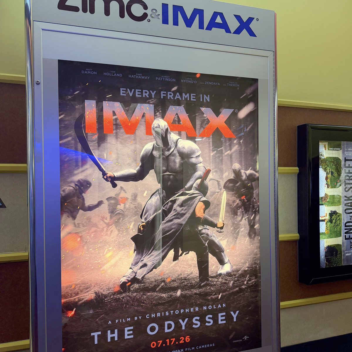 CrystalChen0622's tweet photo. Just watched The Odyssey in IMAX. The scene with Sirens’ song really moved me. https://t.co/zC5tPBlDd8