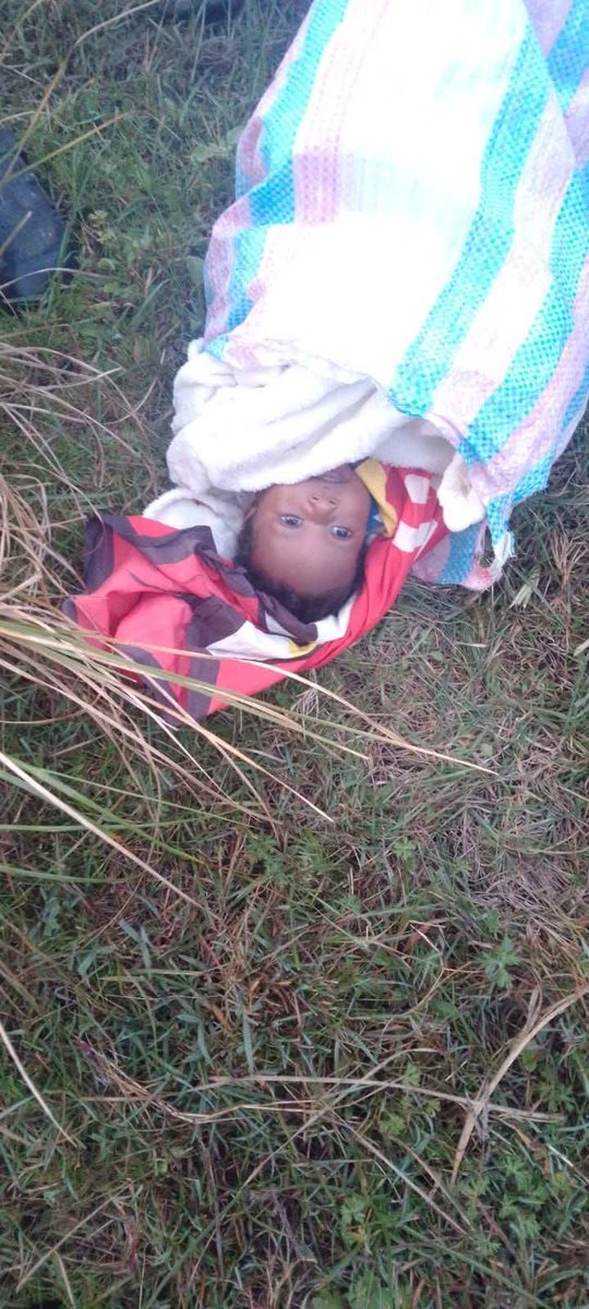 ClintonObonyo's tweet photo. How dare someone throw away the future of tomorrow like this…
Abandoned in the grass, left to the elements.
But at least she didn’t kill her child. That tiny life is still here, still breathing, still worthy of love.
Someone please help this baby. around engineer town https://t.co/TYQbs6RZvU