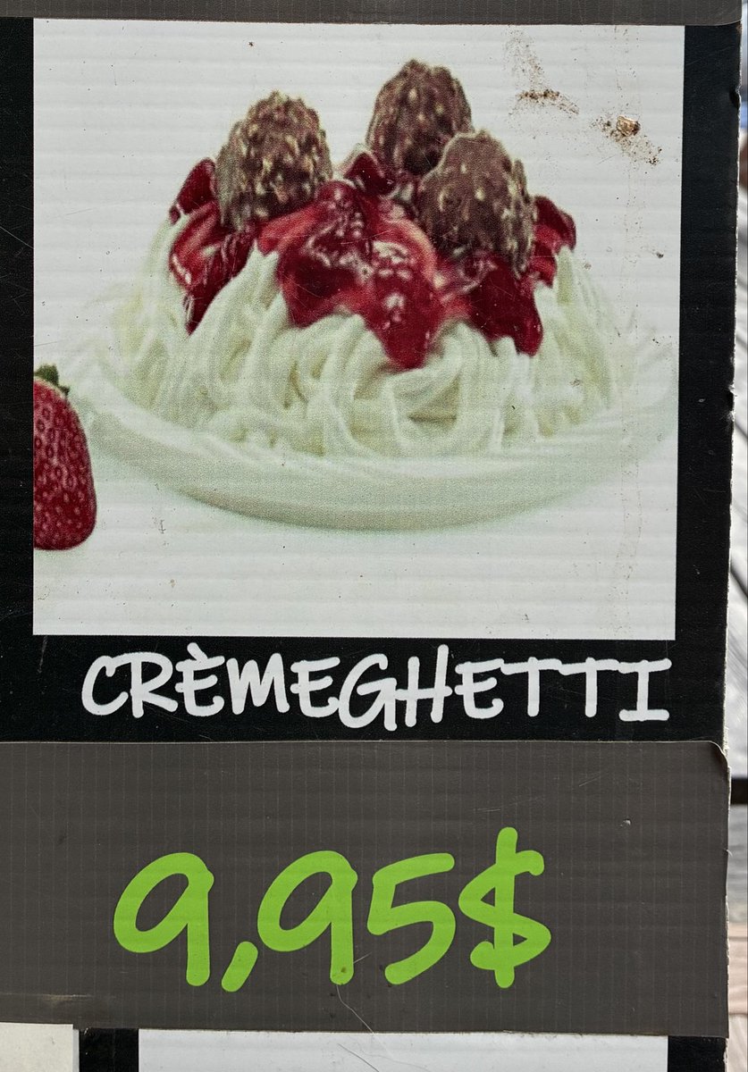 xiaoyisi's tweet photo. 最近还发现了更令人发指的crèmeghetti https://t.co/tVYCf8zDyL