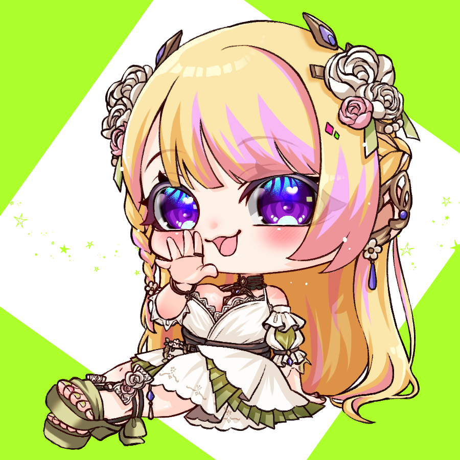 EMIMU_jp's tweet photo. 新衣装かわいかったです☺️🌹◌˳*
───────────────
#アロ絵 https://t.co/13fvYYGBNx