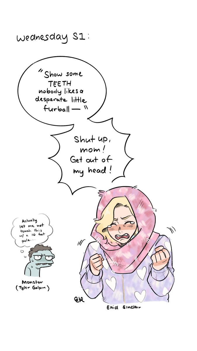employedhamster's tweet photo. Enid breaking the cycle https://t.co/2rdN19xWsA
