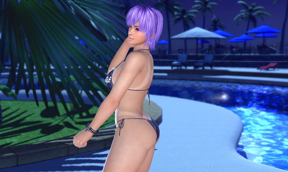 Avenger2040's tweet photo. Ayane with Slight tan, black bikini and late night photo shoot, what else can you ask?

#女神の一枚 #DOAX3 #DOAXVV #DOAXtreme #DOAXVV5周年 #ブイブイ #DOA6 #DOAXVV6周年 #あやね #Ayane https://t.co/cGKpP6fkpB