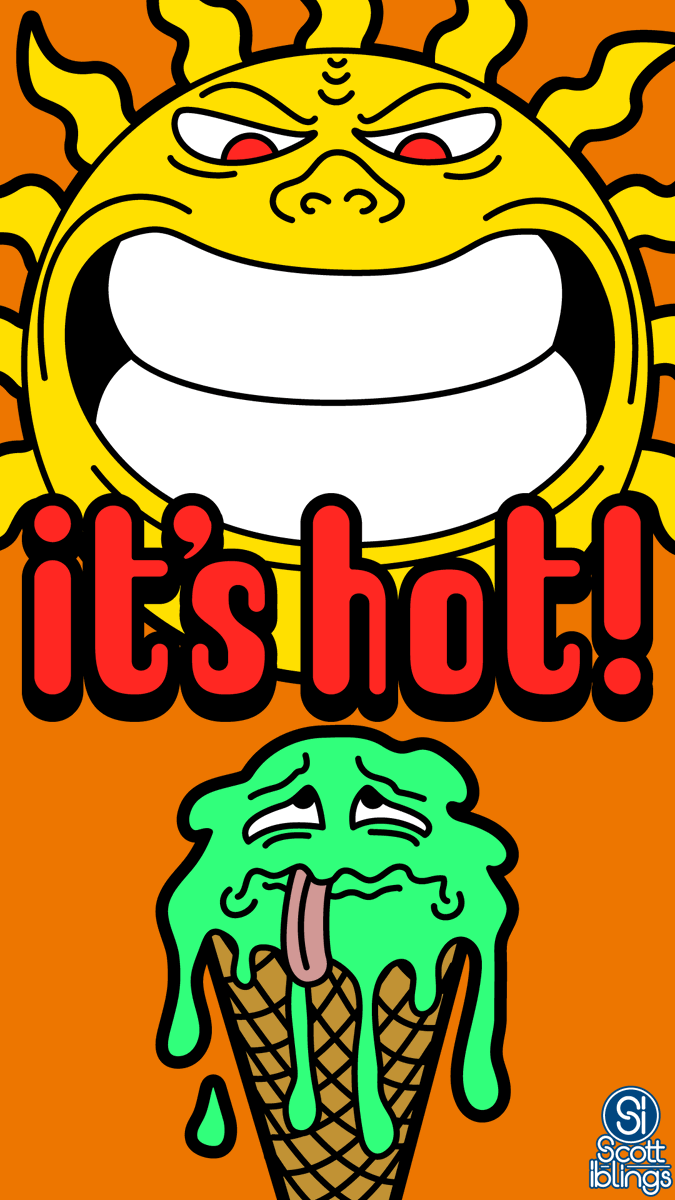 ScottIblings's tweet photo. It's another hot summer day! ☀️ https://t.co/1QGg9ucp9v