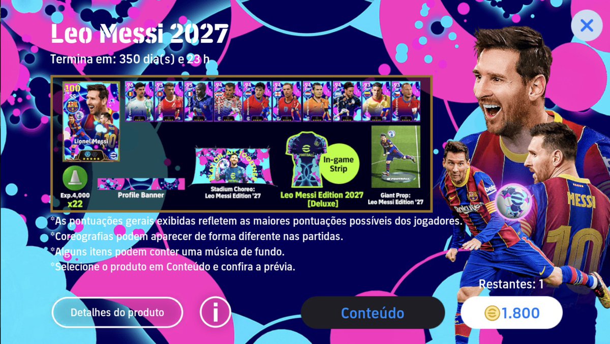 AlexEmanuel312's tweet photo. Dia 8 do time no Mobile no #efootball

Testei o Mitchell na lateral esquerda, pra times f2p ele é bem ok.

Só que nas opções que tenho, ainda prefiro meu Dimarco POTW, craque da bola.

De resto tenho me irritado um pouco com o Rice, sinto que ele com a bola no pé não é tão bom assim. 

Testei o Musiala ali e parece interessante, mesmo marcando menos. 

Nessa 4312, testando ela no PC também (lá tenho Gullit e Bellingham), senti que é fundamental os MCs de alguma forma saberem atacar, o De Jong nisso leva vantagem, é bem completinho.

Luis Suarez em 7 dias de nova atualização, até que saiam novas cartas é absurdamente excelente, esse maluco ser tão bom assim é crime, é um dos melhores ST que já testei nesse jogo.

Agora quero farmar coins pra pegar a box do Messi. Courtois, Kanté e Messi da box me interessam.