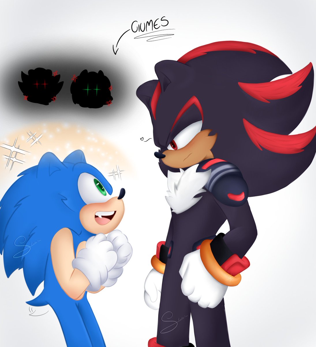 shadowhot50's tweet photo. Shadow e Sonic de fortnite. Com e sem diálogo

Sério que cheddar e Sonic estão com ciúmes de suas outras versões? 😂😂😂

#fortnite #shadow #Sonicthehedgehogㅤㅤㅤ https://t.co/JivRJJQPxq