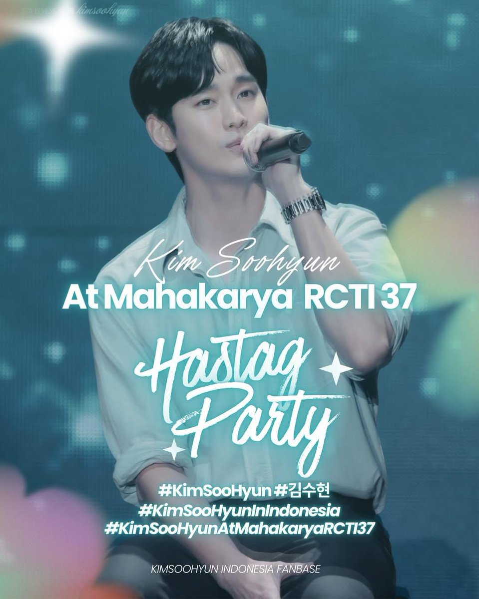 ekasafitri09's tweet photo. Dalam rangka memeriahkan kedatangan Kim Soohyun ke Jakarta, mari kita ramaikan dengan...

Hashtag party 📢📢📢

#KimSooHyun #김수현
#KimSooHyunInIndonesia
#KimSooHyunAtMahakaryaRCTI37 

Mulai hari ini kita ramaikan Kim Soohyun di seluruh sosial media kita.

LET'S MAKE IT TRENDING GUYS ‼️

Dan terima kasih untuk seluruh kolaborasi, media partner dan semua fans di seluruh penjuru dunia yg selalu support! 🔥

@yukaris_ina @K216_INAPROJECT