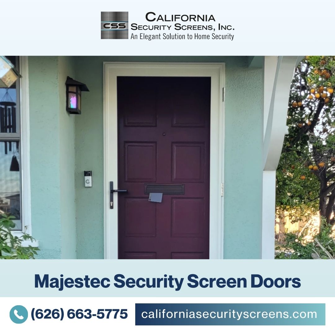 securityscreenc's tweet photo. Upgrade your home’s defense with Majestec Security Screen Doors. Protect your home without giving up style, comfort, or convenience

Call (626) 663-5775, visit https://t.co/PzNqlzpnft, or visit our showroom

#MajestecSecurityDoors #HomeSecurity #BurglaryPrevention #HomeProtection https://t.co/cMKUhasWbV