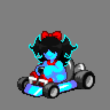 mynameisblevs's tweet photo. Aqua from Deltarune https://t.co/fyz3CtmY5Q