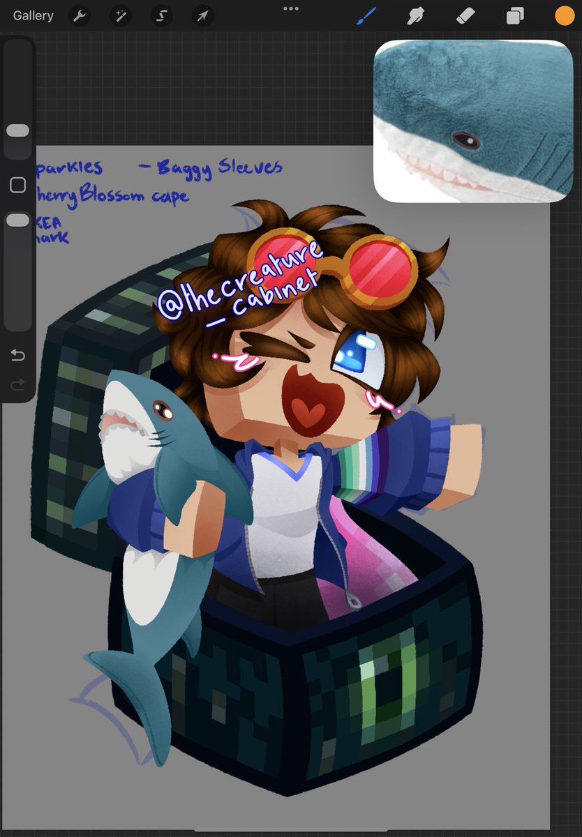 CritCollects's tweet photo. This was such a specific commission 😭💕 
#minecraft #originalcharacter #digitalart #artist https://t.co/JySg4GL3a4