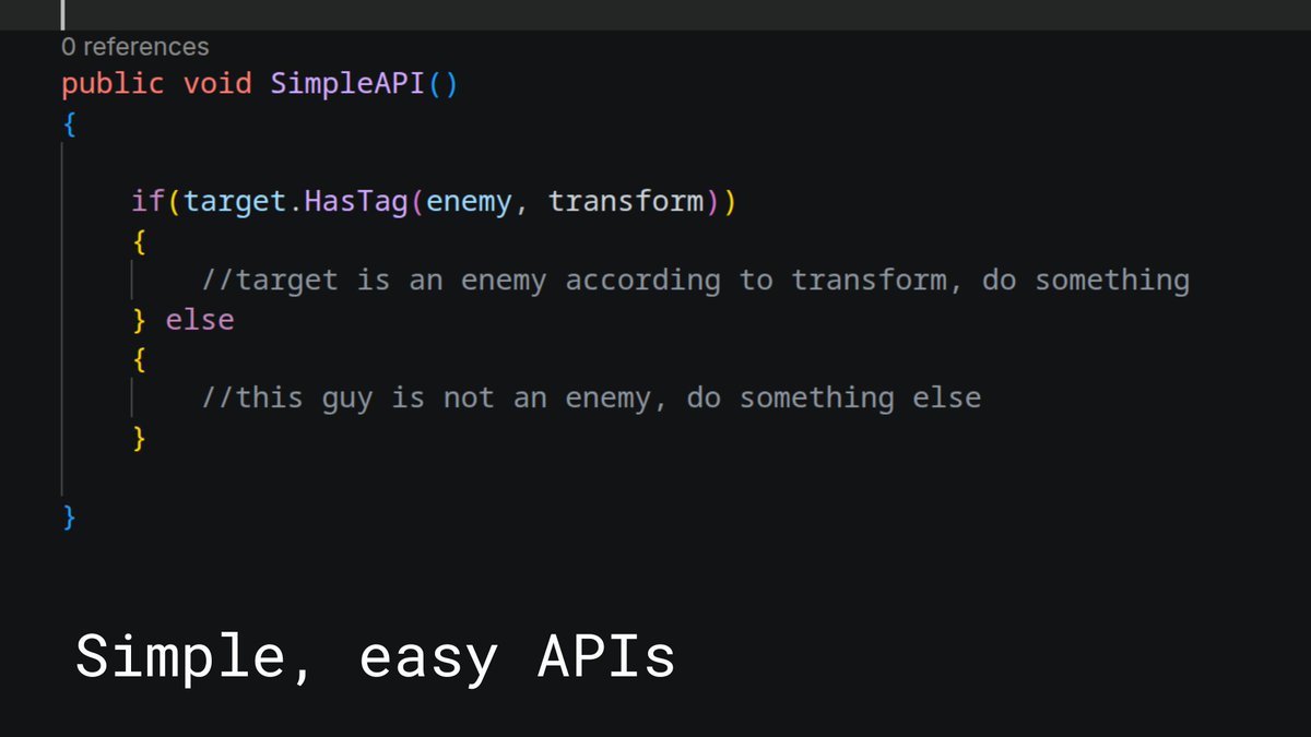 LondonJamesD's tweet photo. LJTags Pro 

A better tag system for Unity
✓ Hierarchical tags  
✓ ScriptableObject tags
✓ Multi-tag support per object  
✓ Custom editors + colour coding  
✓ Select by tag  
✓ Tag context transformations
#Unity3D #gamedev #IndieDev #UnityAssets https://t.co/S0TEysBdXk