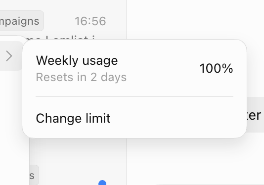 Michael_Fenech_'s tweet photo. Hit 100% usage limits on Grok Bot with 2 days until reset. I've seen much worse cases where people have run out after 2 days. 

I'm hoping the Grok Bot team look at this and potentially get the usage limits a bit more balanced. https://t.co/lTgG6TNS99