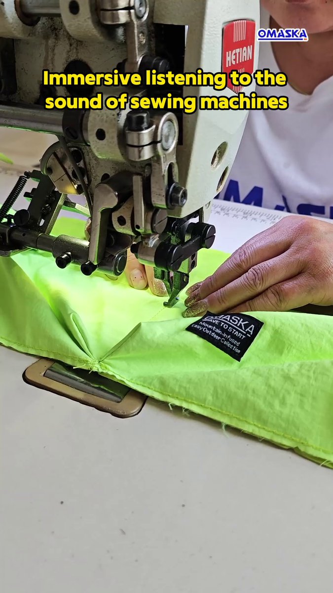 Omaska_'s tweet photo. Honestly, there’s something satisfying about standing next to these machines while they run. That steady rhythm of the needles going through fabric is the sound of a batch actually coming together.

Right now we’re
#bagfactory #wholesalebags #mochilas #maletas #importadores https://t.co/WUeickz63f