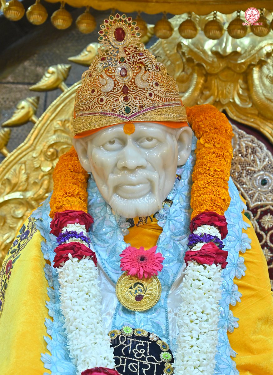 SSSTShirdi's tweet photo. *!! ॐ साई राम !!*
*श्री साईबाबा संस्थान विश्वस्त व्यवस्था,शिर्डी*
*!! ॐ Sai Ram !!*
*Shri Saibaba Sansthan Trust, Shirdi*
≈≈≈≈≈≈≈≈≈≈≈≈≈≈≈≈≈ 
*आरती :-शिर्डी माझे पंढरपुर*
*गुरुवार २० ऑगस्ट २०२६*  
*Aarti :-Shirdi Majhe Pandharpur*
*Thursday 20 Aug 2026* https://t.co/e1fERSCAP2
