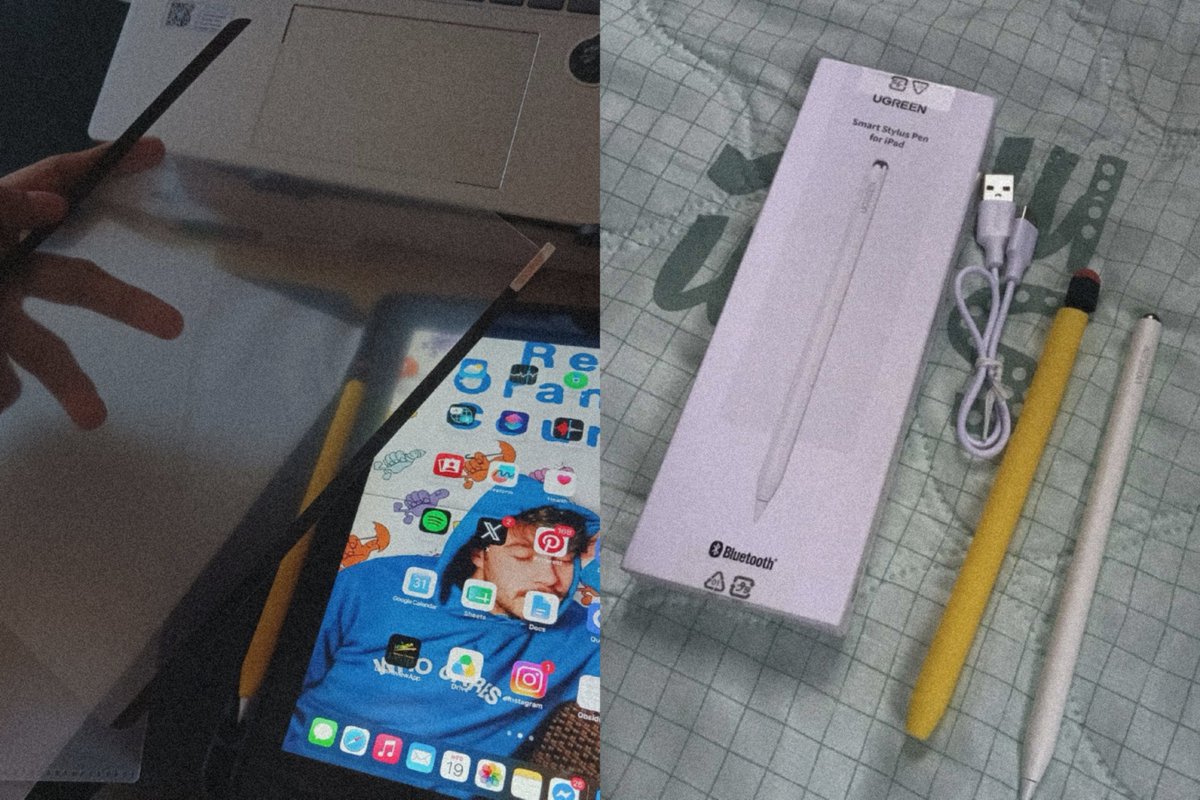 kahelrx's tweet photo. ୧ ‧₊˚ 🍊 #studytwt | ups  ˚🌱୭ 

> decided to replace my old stylus 
> magnetic paperlike over paperlike screen protector 

#frph #pharmacy #study https://t.co/kMxFnTnP5R