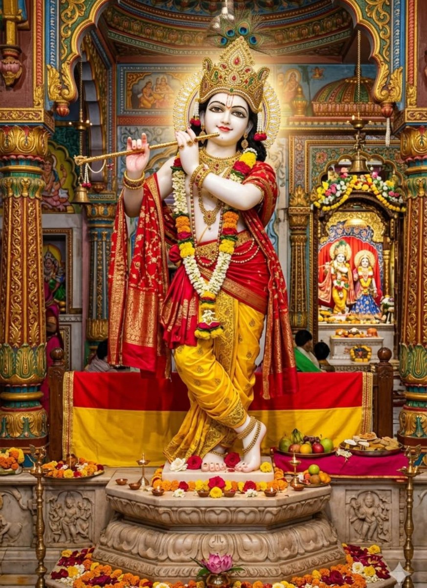 survi166's tweet photo. ॐ नमो भगवते वासुदेवाय 🙏 

जय श्री कृष्णा 🚩 
शुभ गुरुवार 🌼 https://t.co/dmDQcj3Cb6