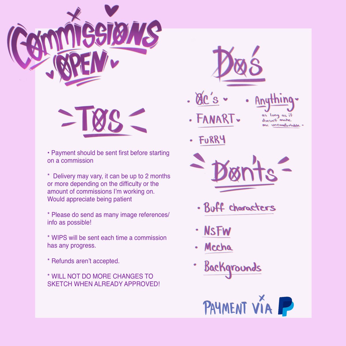 tricksnbears's tweet photo. Hello! I’m opening a couple of slots for sheet commissions, if interested send me a Dm!!💖
(Sharing would be appreciated) https://t.co/OKqDxklVRh