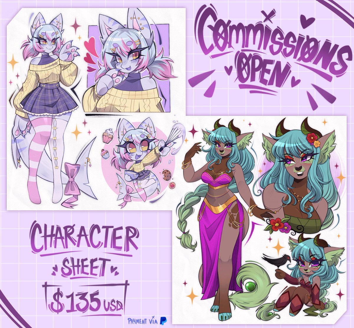 tricksnbears's tweet photo. Hello! I’m opening a couple of slots for sheet commissions, if interested send me a Dm!!💖
(Sharing would be appreciated) https://t.co/OKqDxklVRh