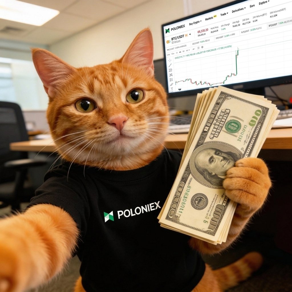 Poloniex's tweet photo. GM

We're soooooooo back! https://t.co/AJgqQLak28