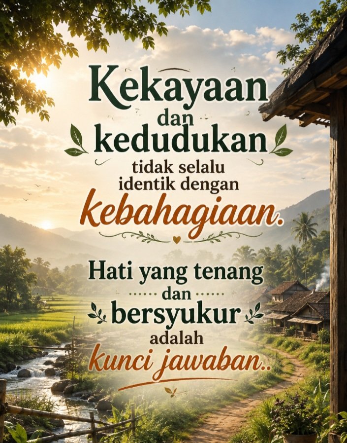 Jafarjr2000's tweet photo. Tenang dan bersyukur? https://t.co/9NW3nHA6Yn