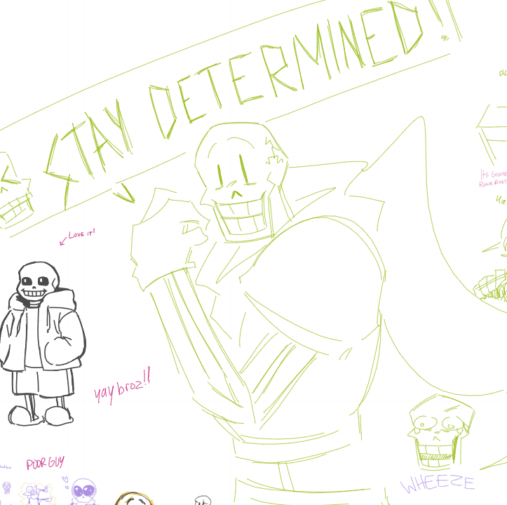 potatofever_'s tweet photo. my whiteboard shenanigans from the jesus papyrus server [#undertale #deltarune #papyrus #dessripap] https://t.co/5jGpaWTiOc