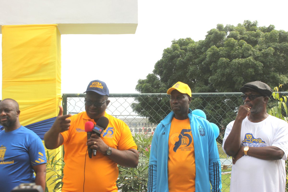 AccraAcademyGH's tweet photo. Commissioning of the Beatrice Lokko Memorial Park by Bleoo 2000 at the 2026 Homecoming edition -1 https://t.co/OPqtpZvIBS