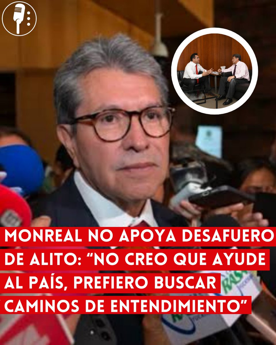 YosoyPedrero's tweet photo. 🚨OJO: MONREAL NO APOYA DESAFUERO DE ALITO: “NO CREO QUE AYUDE AL PAÍS, PREFIERO BUSCAR CAMINOS DE ENTENDIMIENTO”

El coordinador de Morena en la Cámara de Diputados, Ricardo Monreal, se pronunció en contra de que el proceso de desafuero de Alejandro “Alito” Moreno avance como una confrontación política, al considerar que una medida de ese tipo “no ayuda al país” y que es preferible buscar “caminos de entendimiento”. Su postura abre un nuevo capítulo en la discusión sobre el futuro del dirigente priísta.

La declaración ocurre mientras el expediente de Moreno vuelve a tomar fuerza en la Cámara de Diputados. De acuerdo con información reciente, existen al menos dos solicitudes de desafuero y cinco carpetas de investigación relacionadas con el también senador y dirigente nacional del PRI.

El caso está relacionado con acusaciones por presuntos delitos cometidos durante su gestión como gobernador de Campeche, entre ellos un supuesto desvío de recursos públicos por más de 83 millones de pesos. La Fiscalía Anticorrupción de Campeche ha aportado nuevos elementos para que el procedimiento pueda ser revisado nuevamente por la Sección Instructora.

Mientras el PRI mantiene una defensa cerrada de su dirigente, la postura de Monreal coloca el énfasis en evitar una escalada política y privilegiar el diálogo. La discusión, sin embargo, tendrá que resolverse dentro de los cauces institucionales, donde deberán revisarse las investigaciones y determinarse si existen elementos suficientes para que el proceso de desafuero avance.