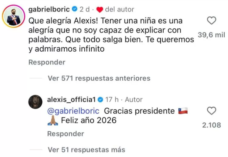 Mandefenton's tweet photo. Alexis se refiere siempre al Presidente de turno.... de Presidente, obvio, en sus redes sociales. 

Como es lo habitual en él hacia una persona pública.
Lo hizo con Bachelet, Piñera o Boric.

En esta creo le buscan la quinta pata al gato https://t.co/3yuVB2nnlY