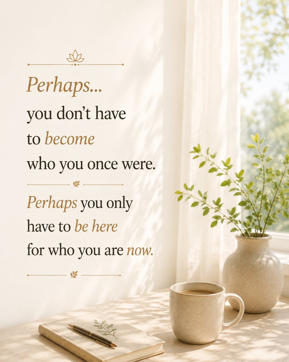 spiritualveda's tweet photo. We spend so much time looking backward for the person we used to be...and forward for the person we hope to become.
Somewhere between the two, this moment gets forgotten
Perhaps this version of you deserves to be met too.
#EightMirrors #AQuietEscape #InnerReflection #loveheals https://t.co/xZPpO8wfZ7