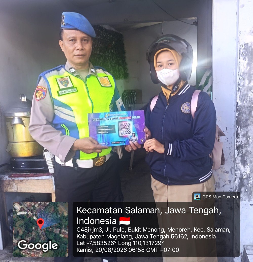 DsdIskak's tweet photo. Sosialisasi Qr kode Propam polri kepada masyarakat https://t.co/c5NkxLaAL7